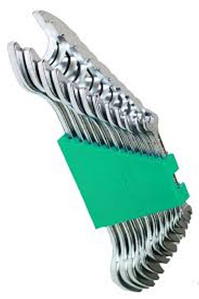 Elta Set of 12 Open End Wrenches