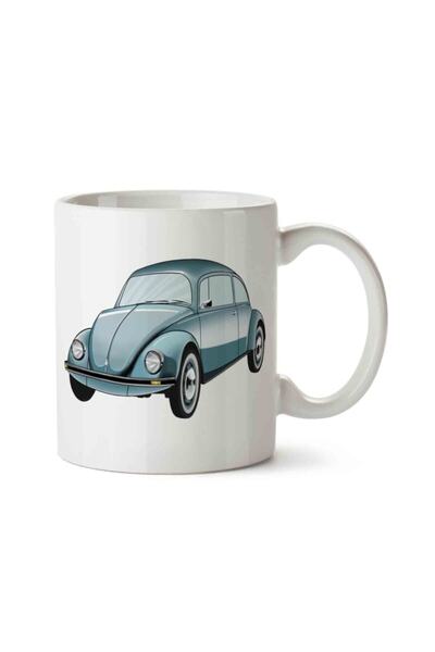 ART HEDİYE كوب فولكس فاجن أولد بيتل مطبوع على الجانبين