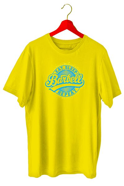 BLUU Barbell Athlete T-shirt Crew Neck
