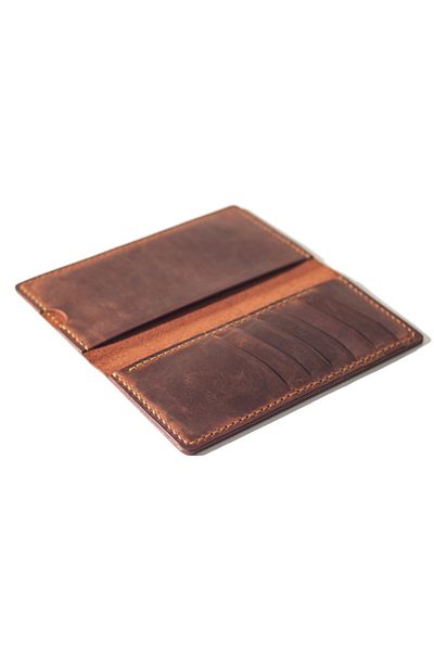 Hi Leather Ares Genuine Leather Long Wallet Rose