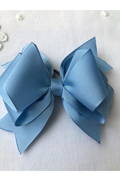 Gülay Akseuar Toka Πόρπη με φιόγκο με κορδέλα μπλε μωρού