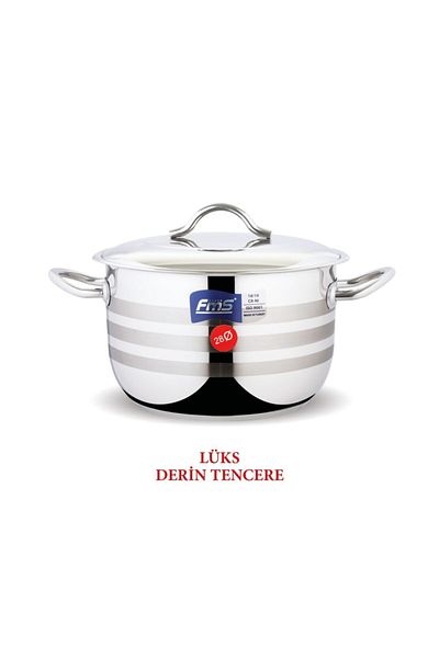 FMS Luxury Steel Deep Pot - No:22