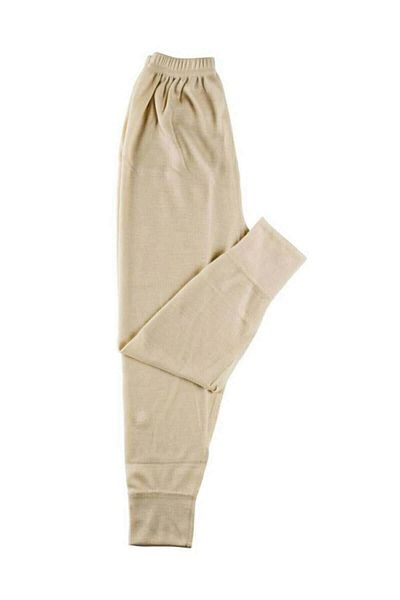 Hasyün Underwear 550 Cream Children Unisex Long Wool Underwear Thermal Underwear