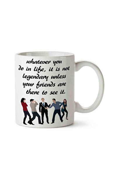 ART HEDİYE كوب مطبوع على الجانبين من How I Met Your Mother Whatever You Do In...