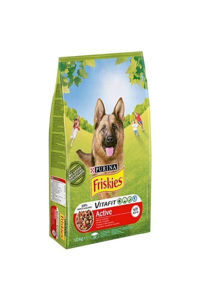 Friskies Active Vitafit Biftekli Yetiskin Kopek Mamasi 10 Kg Fiyati Yorumlari Trendyol