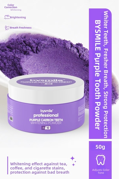 BySmile Professional N: 10 Purple - Carbon Teeth Whitening Powder