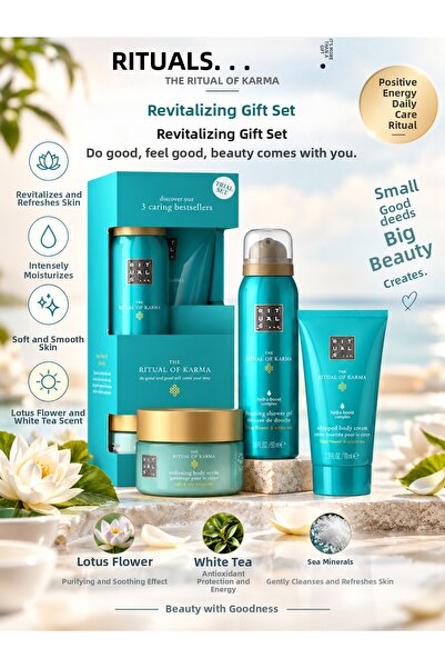 Rituals مجموعة هدايا رituale of karma المنشطة صغيرة الحجم