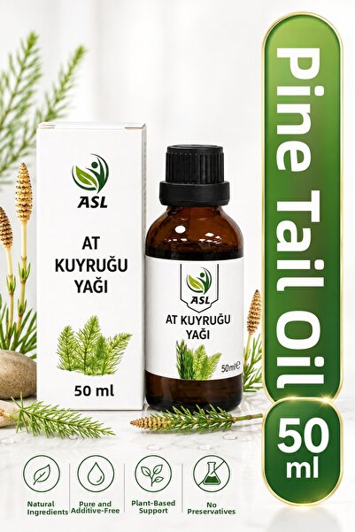 Generic Brand زيت ذيل الحصان 50 مل - زيت طبيعي مضاد لتساقط الشعر ومعزز له، يز...