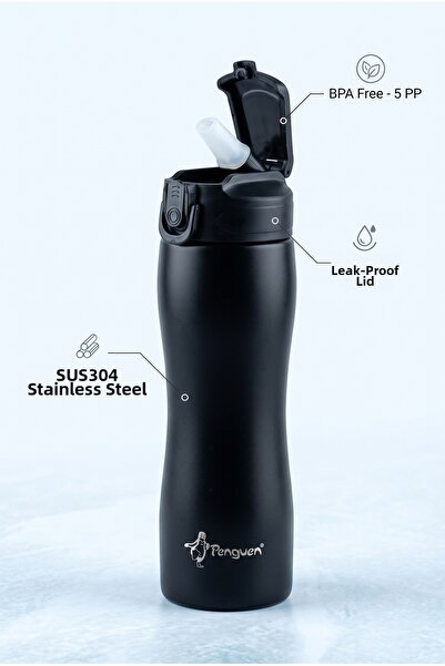 Penguen 750 ml Steel Water Bottle Sports Water Bottle Children's Steel Water ...