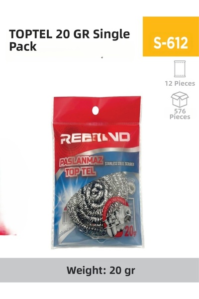 inci çelik aksesuar 5 Pieces Toptel 20 Gr Single