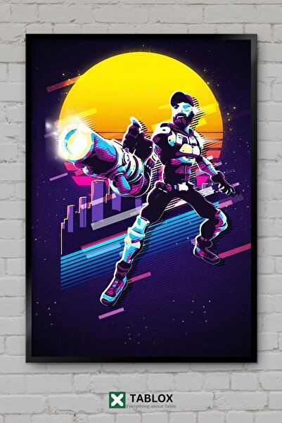 TABLOX Agents Biohunters Agent Action Sci-Fi Game Αφίσα Παιχνιδιού Διακοσμητι...