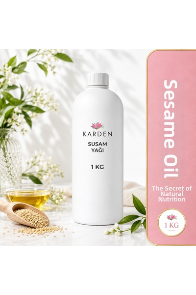 Karden Sesame Oil 1 kg – Natural Skin & Hair Care |   Nourishing, Moisturizin...