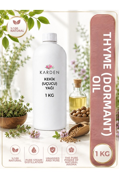 Karden Thyme Oil 1 kg – Thyme Essential Oil – Thyme Oil – Natural Herbal Oil ...