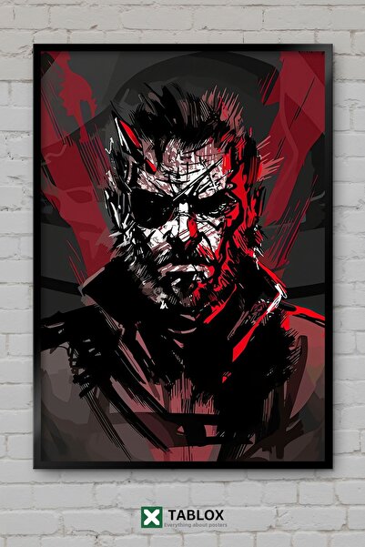 TABLOX Metal Gear Solid Snake Game Action Secret Soldier Tablou decorativ înr...