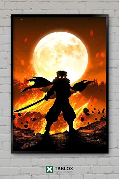 TABLOX Κιοτζούρο Ρενγκόκου Demon Slayer Άνιμε Μάνγκα Χαρακτήρας Διακοσμητικός...