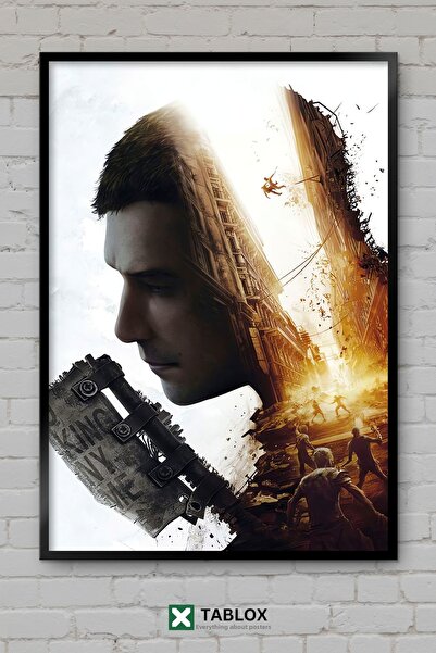 TABLOX Dying Light 2 The Key Art Game Zombie Action Frame View Διακοσμητικός ...