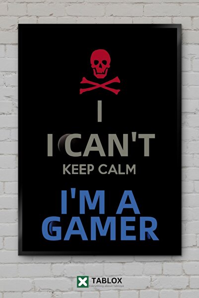 TABLOX Gaming Hardcore Games Poster neon pentru jucători, tablou decorativ în...
