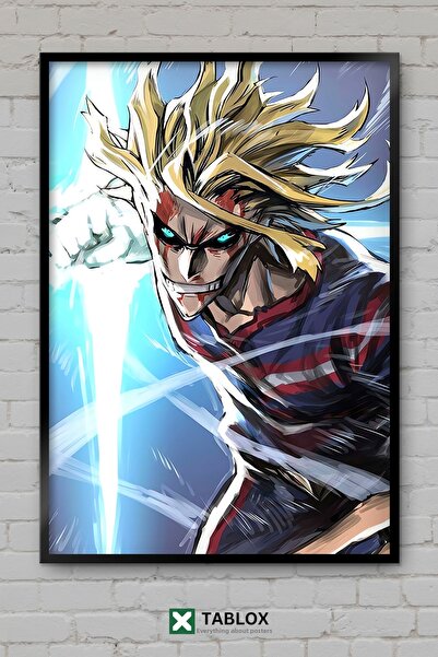 TABLOX My Hero Academia All Might Άνιμε Μάνγκα Ήρωας Ιαπωνικό Διακοσμητικό Πί...