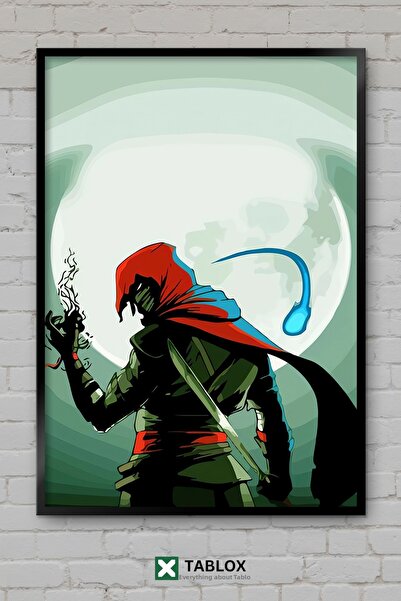 TABLOX Aragami Video Game Ninja Privacy Poster japonez Tablou decorativ înrăm...
