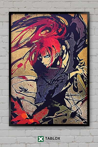 TABLOX Rurouni Kenshin Samurai X Anime Manga Ιαπωνική Αφίσα Πλαισιωμένη Διακο...