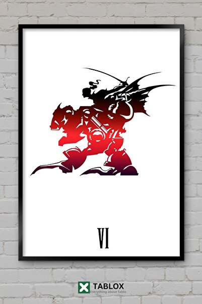 TABLOX Final Fantasy Vi Video Game RPG Poster fantastic Tablou decorativ înră...
