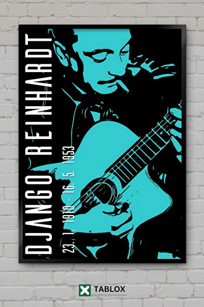 TABLOX Django Reinhardt Τζαζ Τζαζ Κιθαρίστας Μουσικός Καλλιτέχνης Διακοσμητικ...