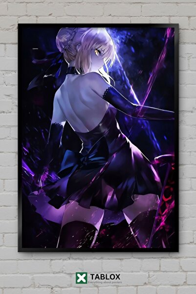 TABLOX Fate Anime Manga Game Φανταστικό Ιαπωνικό Πίνακα με Αφίσα και Διακοσμη...