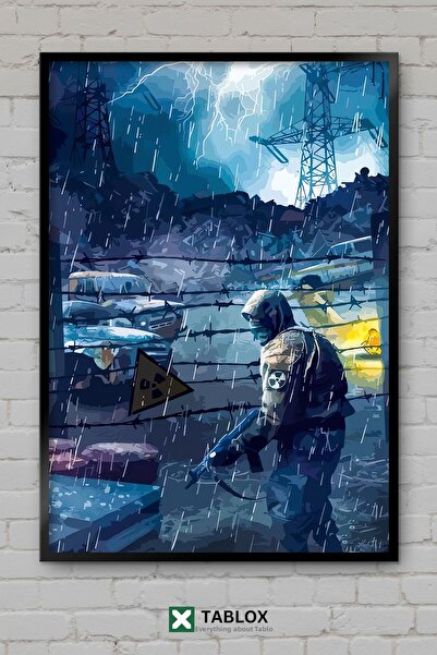 TABLOX Stalker Game Horror Science Fiction Ρωσία Δράση Διακοσμητικός πίνακας ...