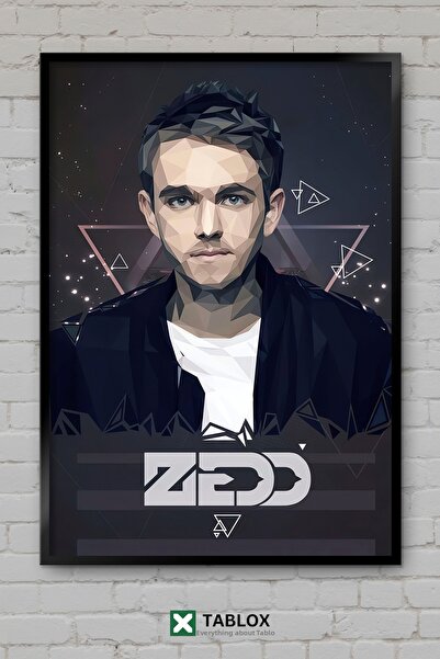 TABLOX Αφίσα τοίχου με ηλεκτρονική μουσική Zedd Dj Producer, Διακοσμητικός πί...