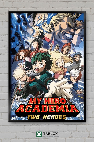 TABLOX My Hero Academia Anime Manga Deku Bakugo Ήρωας με κορνίζα Διακοσμητικό...