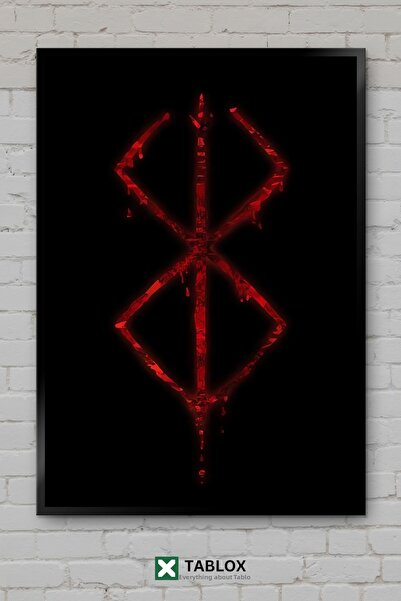 TABLOX Berserk Anime Manga Guts Dark Fantastic Japanese Frame Look Decorativ ...
