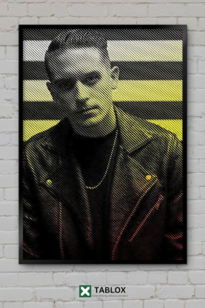 TABLOX G Eazy Rapper Ράπερ Χιπ Χοπ Μουσική Πορτρέτο Αφίσα Τοίχου Πλαίσιο με ε...