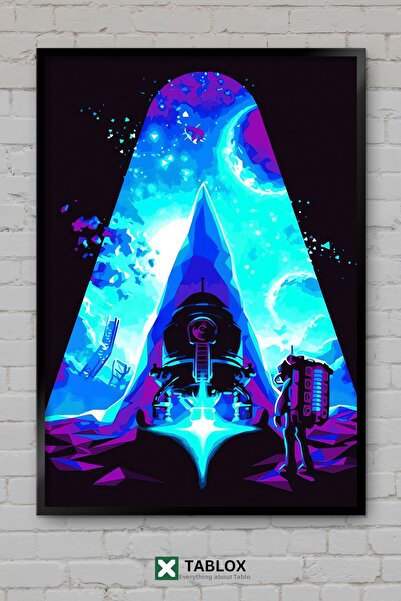 TABLOX Astroneer Game Space Science Fiction Adventure Αφίσα με εμφάνιση πλαισ...