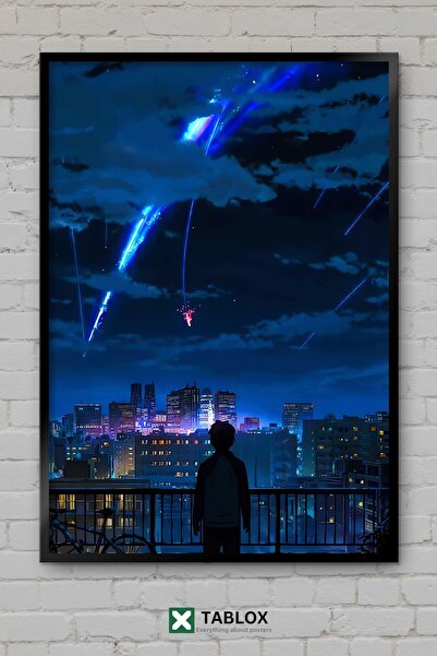 TABLOX Το Όνομά Σου (Kimi No Na Wa) Ταινία Άνιμε Αγάπη Ιαπωνική Αφίσα Πλαισιω...