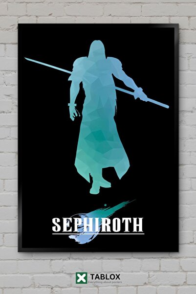 TABLOX Sephiroth Final Fantasy 7 Personaj Joc Rpg Anime Japonez Aspect cadru ...