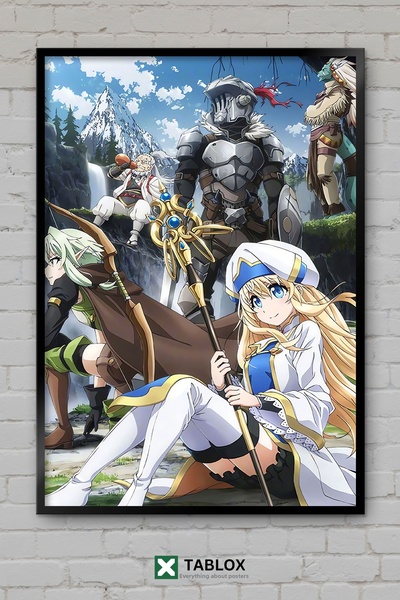 TABLOX Goblin Slayer Anime Manga Personaj de acțiune Tablou decorativ japonez...