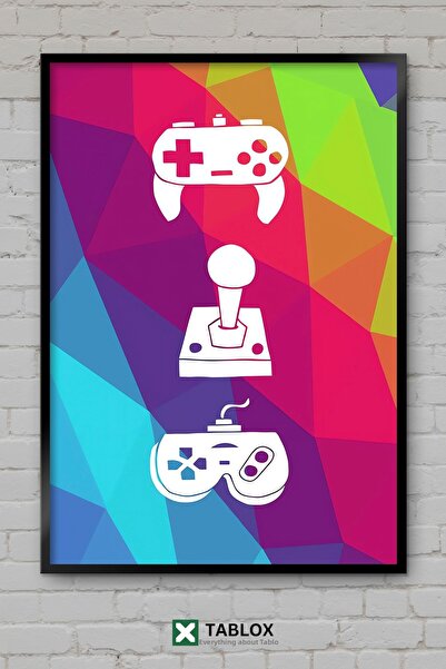 TABLOX Ελεγκτής παιχνιδιών Rainbow, Κορνίζα αφίσας Rainbow Game Controller, Δ...