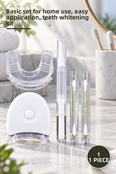 Yenilig 1 Piece Teeth Whitening Kit – Essential Set for Home Use, Easy Applic...