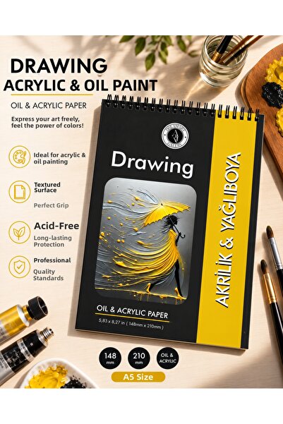 DreamArtgalery A5 Sketchpad Sketchbook Oil Painting Acrylic Paint Drawing Not...