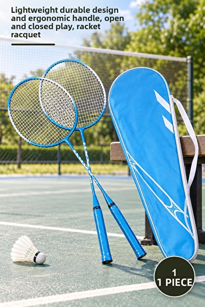 Yenilig 1 Piece Badminton Racket Set – Lightweight Durable Design and Ergonom...