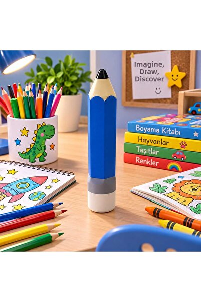 tr trendcenter Large Size Children's Pen Holder Pencil Case 23 cm – Pen and C...