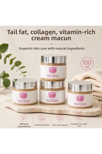 Bezos Herbal Cream Paste with Tail Oil and Collagen 100 ml – Vitamin Supporte...