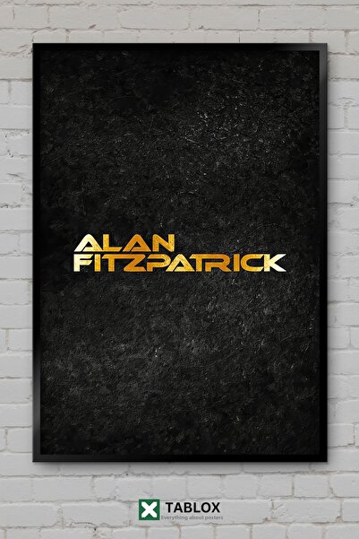 tablomaxtbx Alan Fitzpatrick DJ Techno Μουσική Ηλεκτρονική Πλαίσιο Πορτρέτου ...