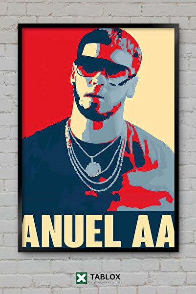 tablomaxtbx Anuel AA Rapper Rapști Reggaeton Latin Trap Muzică Tablou decorat...