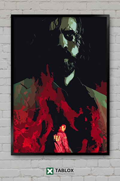 tablomaxtbx Alan Wake Game Horror Thriller Remedy Gaming Poster Frame View De...