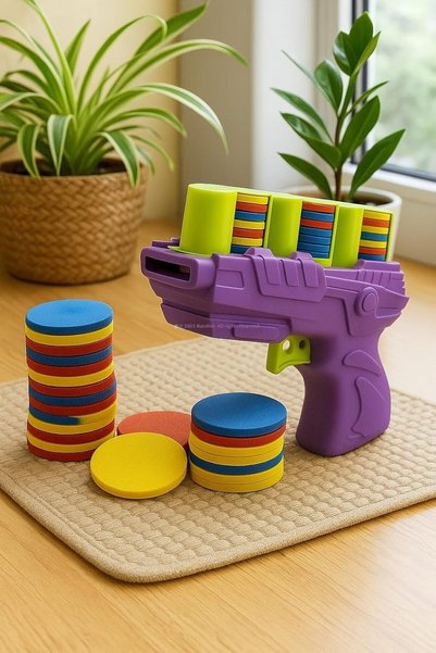 miyorapet Disk Atan Cat Toy Gun