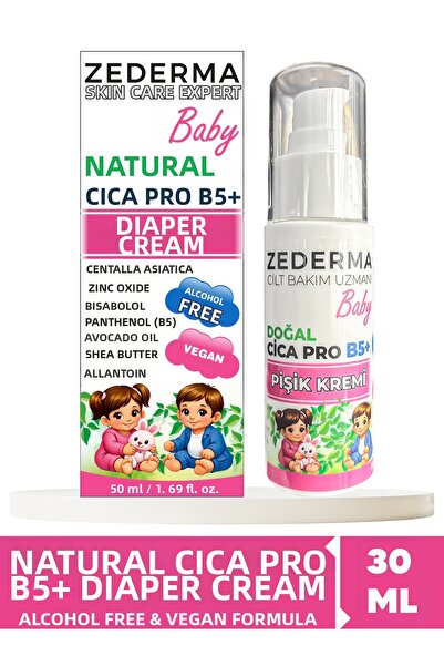 ZEDERMA Natural Cica Pro B5+ Diaper Rash Cream