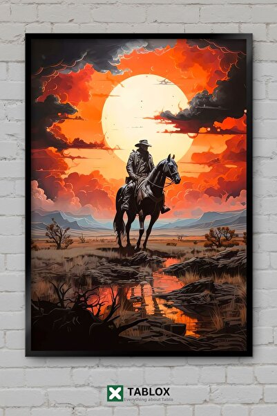 tablomaxtbx Άρθουρ Μόργκαν Red Dead Redemption 2 Διακοσμητικός πίνακας MDF με...