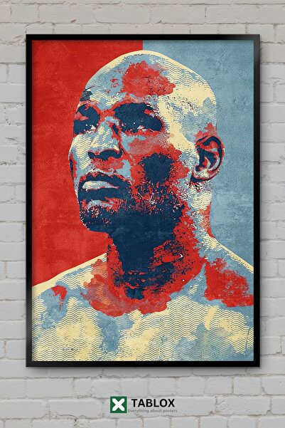 tablomaxtbx Αφίσα Bernard Hopkins Boxer Boxer Champion με κορνίζα, διακοσμητι...