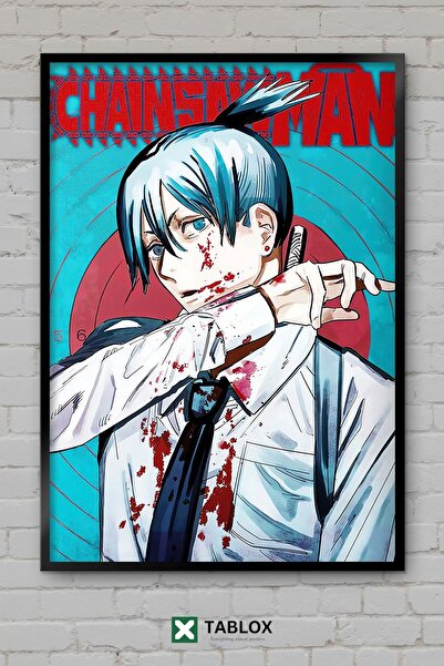 tablomaxtbx Ακι Χαγιακάβα Chainsaw Man Anime Manga Ντέντζι Χαρακτήρας Πλαίσιο...